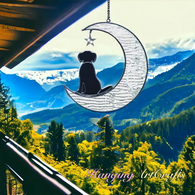 Dog Suncatcher,suitable for gift giving and decoration for dog lovers