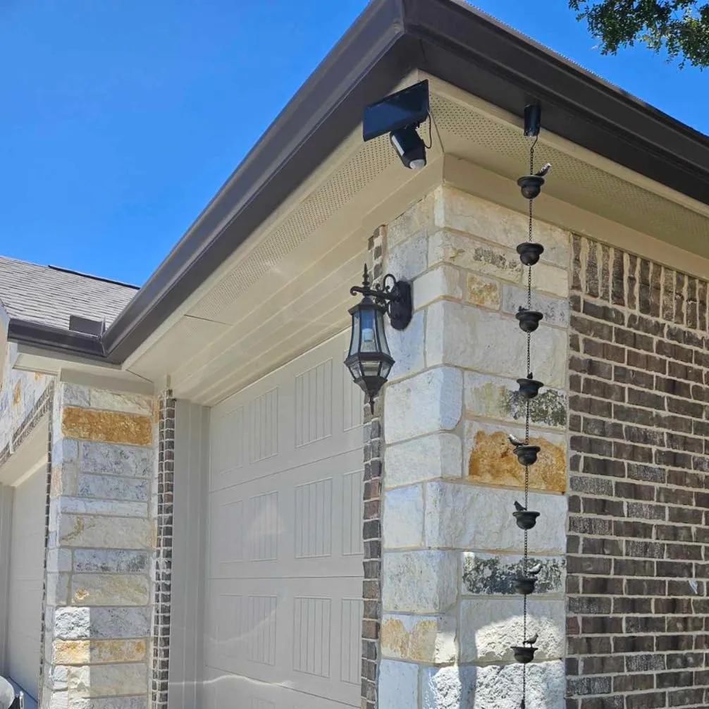 Potiwell Mobile Birds on Cups Rain Chain，Iron Elegant Little Bird Rain Catcher Chain(Limit discounts)