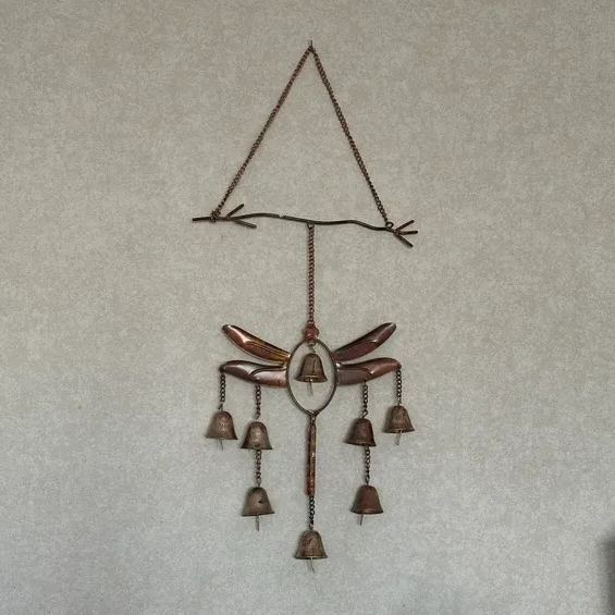 Retro creative dragonfly wind chime（Summer Flash Sale）