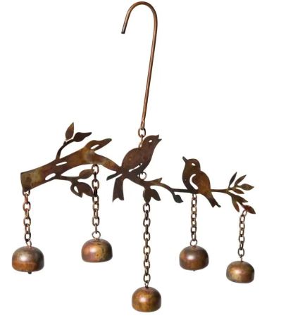 (Make old style)Birds w/Bells Wind Chime 