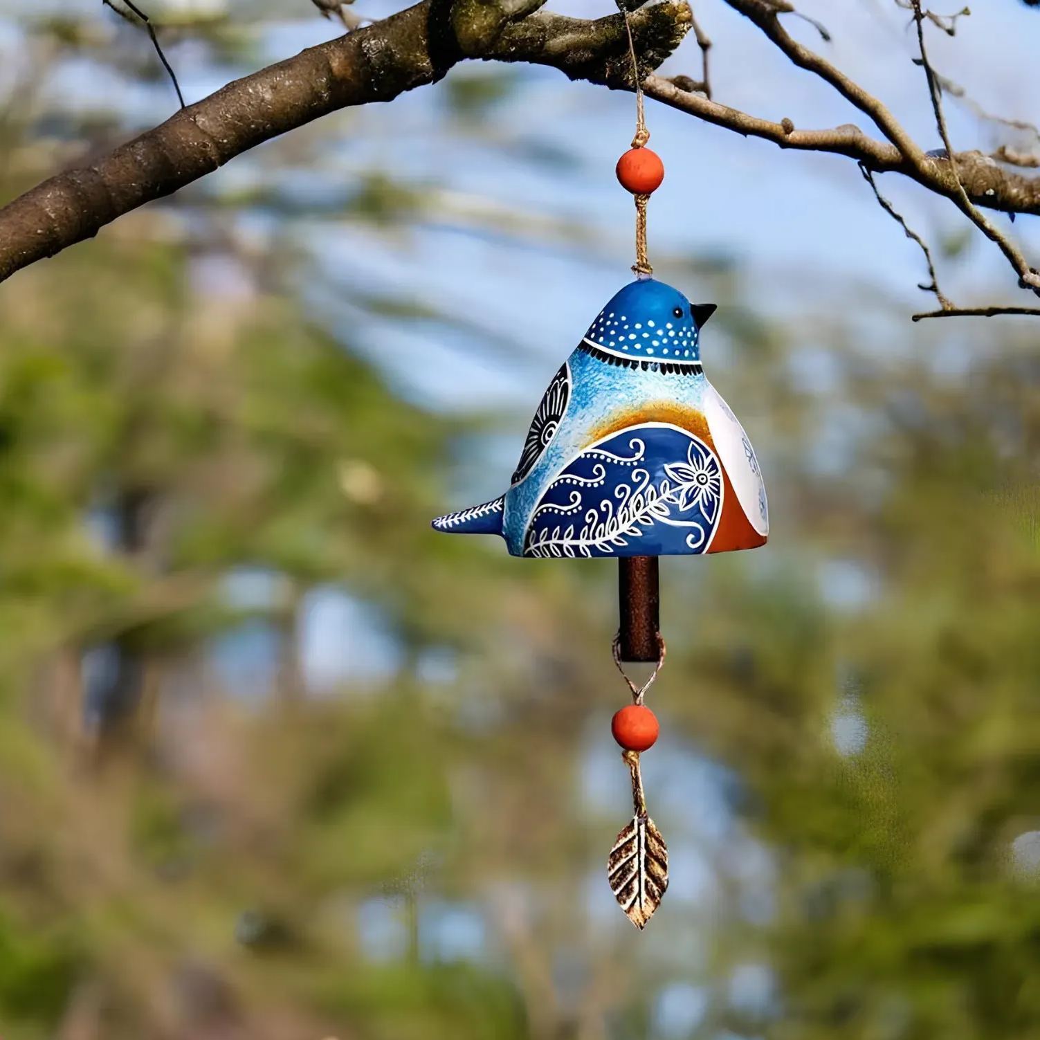 🐦Vintage bird wind chimes