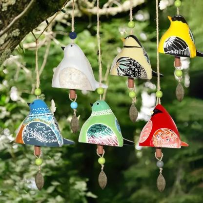 🐦Vintage bird wind chimes
