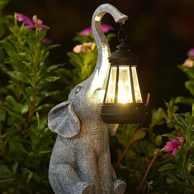 Solar Elephant Statue Light(4 Styles)
