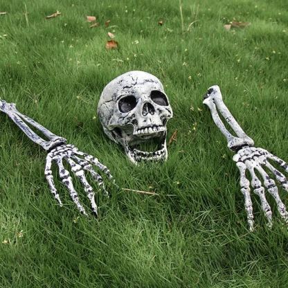 Realistic Skeleton Stakes Halloween Decorations