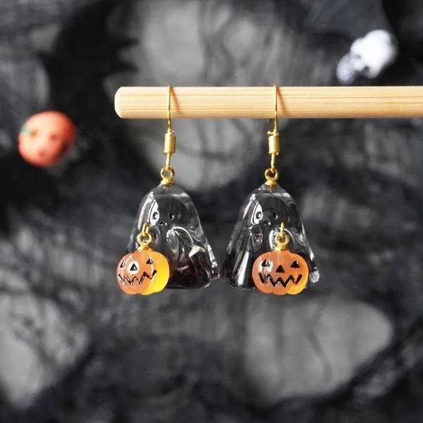 🎃Handmade Halloween signature earrings👻