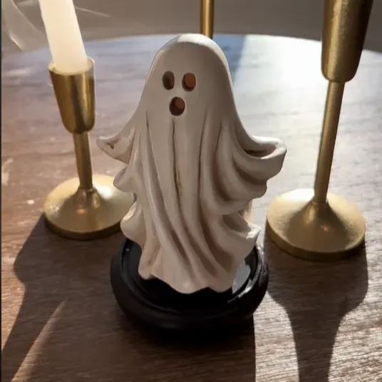👻Handcrafted Ghost Incense Burner | Perfect for spooky season
