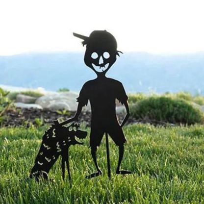 Horrible Little Devil Garden Stake | Metal Art