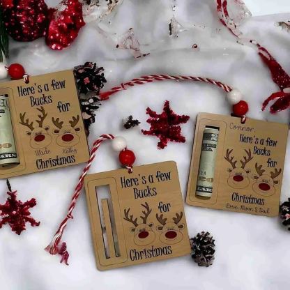🎄Wooden Money Holder Gift | Christmas Gifts