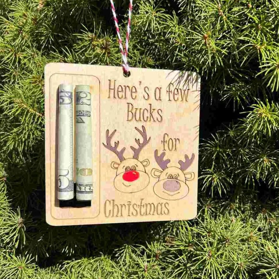 🎄Wooden Money Holder Gift | Christmas Gifts