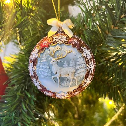 🎄Fairytale Planet Painted Ornaments | Christmas tree decorations | Hand-painted art