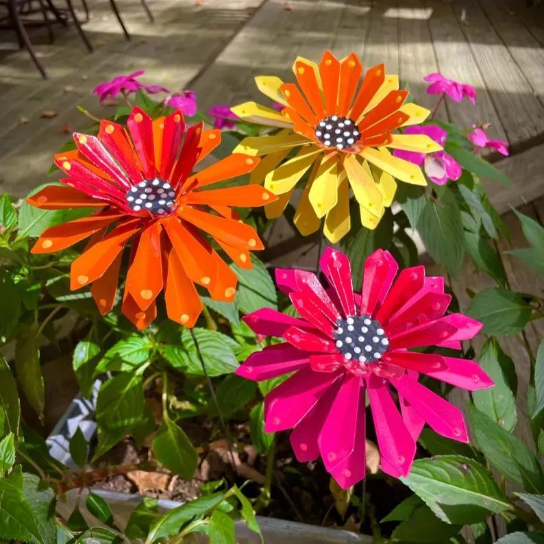 Metal Garden Stakes | Garden Decoration