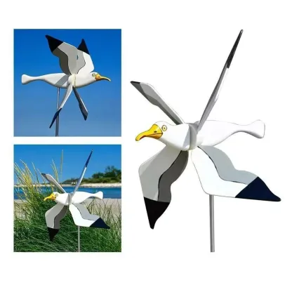 Summer hot selling product - Seagull windmill garden decoration