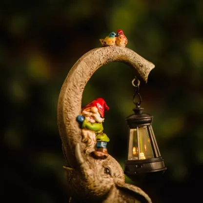 Solar Elephant Statue Light(4 Styles)