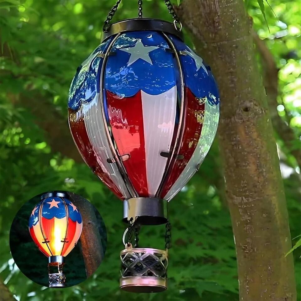 Solar Hot Air Balloon Lantern（Summer Flash Sale）