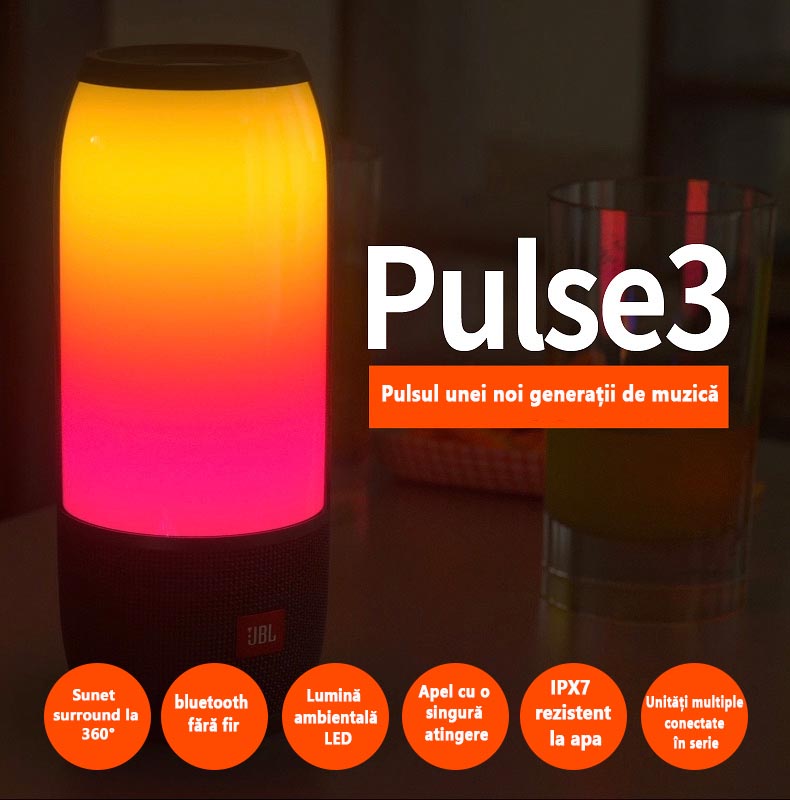 🛒JBL Pulse3 Pulsul unei noi generatii de muzica