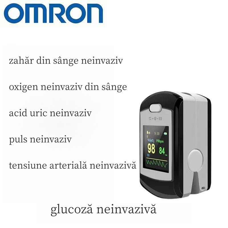 Glucometru Omron non-invaziv (măsurare în 5 secunde/precizie de 99%)