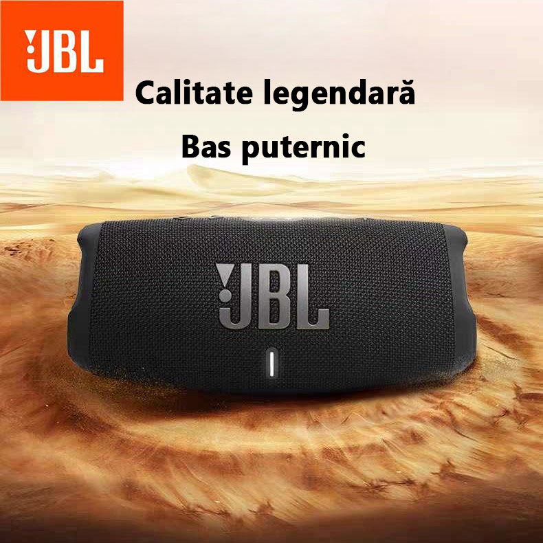 🔊Pachet de boxe Bluetooth fără fir JBL Charge 5 portabile, rezistente la apă, cu divvi!