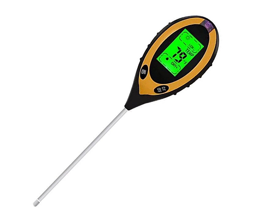 Aparat Digital de Analiza a Solului 4 in 1, pH, Umiditate, Luminozitate, Temperatura