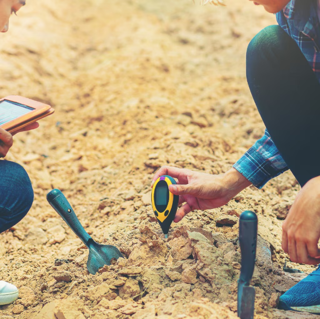 Aparat Digital de Analiza a Solului 4 in 1, pH, Umiditate, Luminozitate, Temperatura