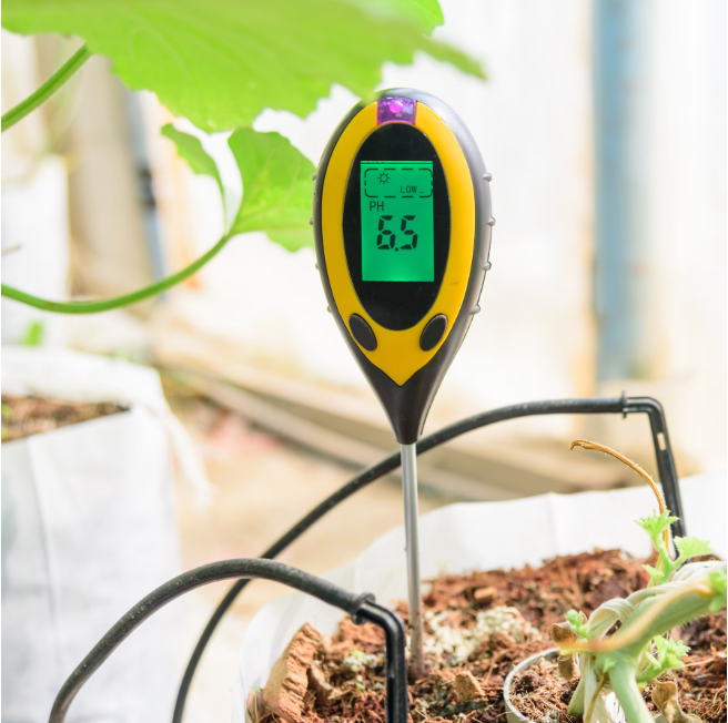 Aparat Digital de Analiza a Solului 4 in 1, pH, Umiditate, Luminozitate, Temperatura