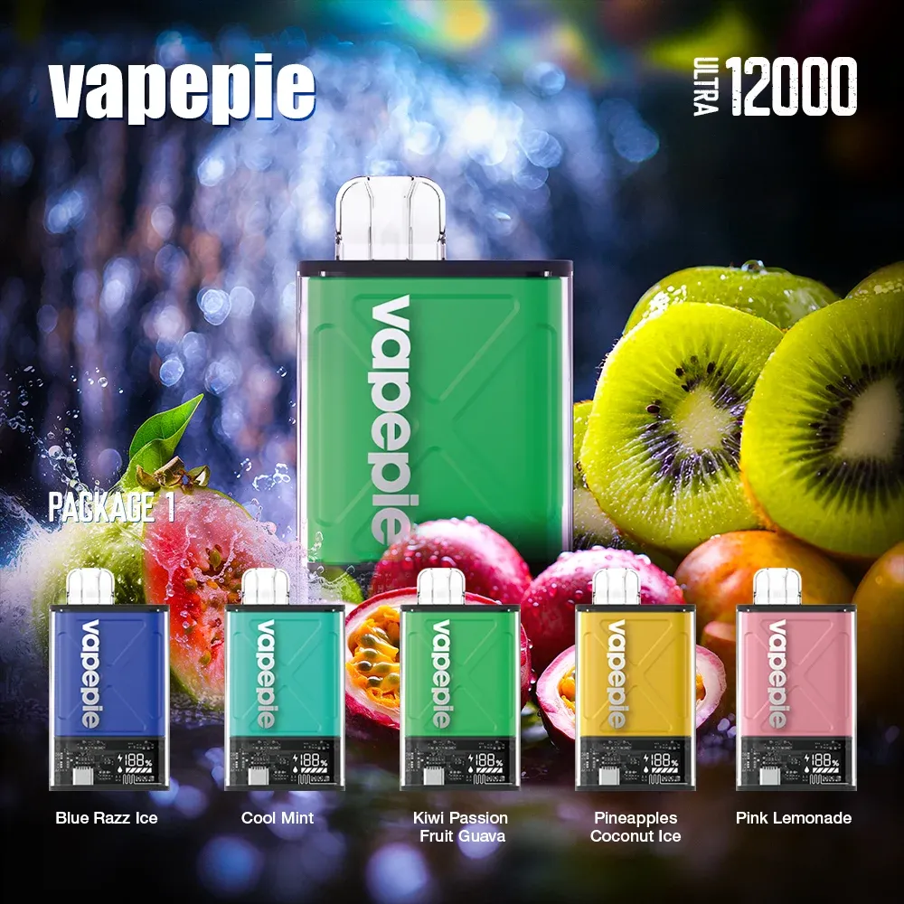 😈VAPEPIE Ultra 12000 PUFFS (peste 70.000 de recenzii pozitive)