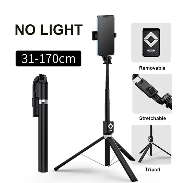 Stick selfie Bluetooth nou 6 în 1 (reducere de 50%)