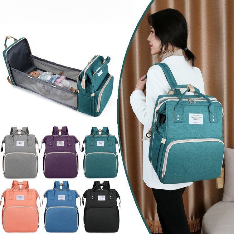 Primul rucsac extensibil pentru scutece pentru copii din lume