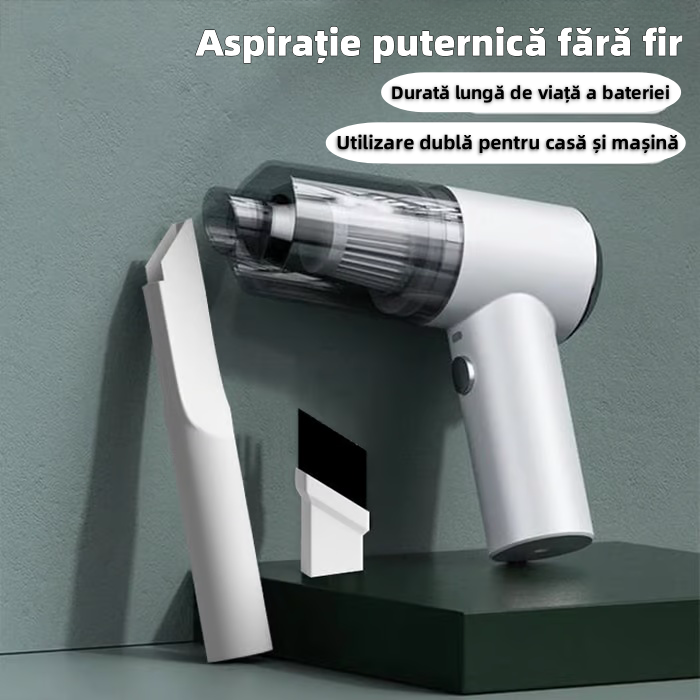 Aspirator auto portabil fără fir