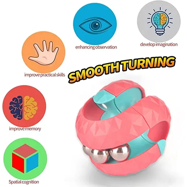Imprimare 3D 🎅 Reducere de Crăciun devreme - Orbital Pinball Finger Spin Game