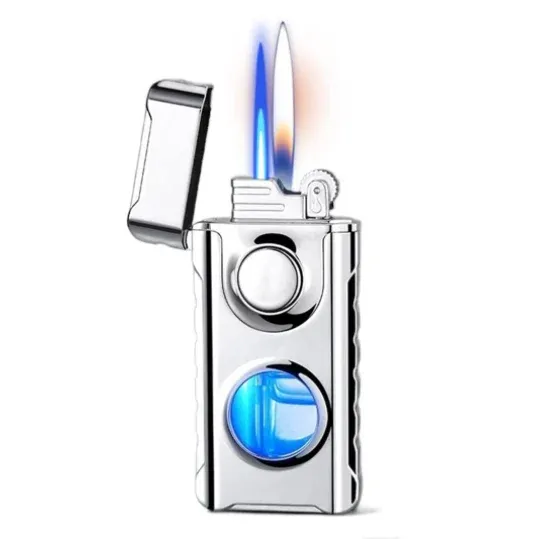 🔥VANDARE FIERDĂ ACUM 49% REDUCERE🔥Brichetă portabilă cu torță metalic butan