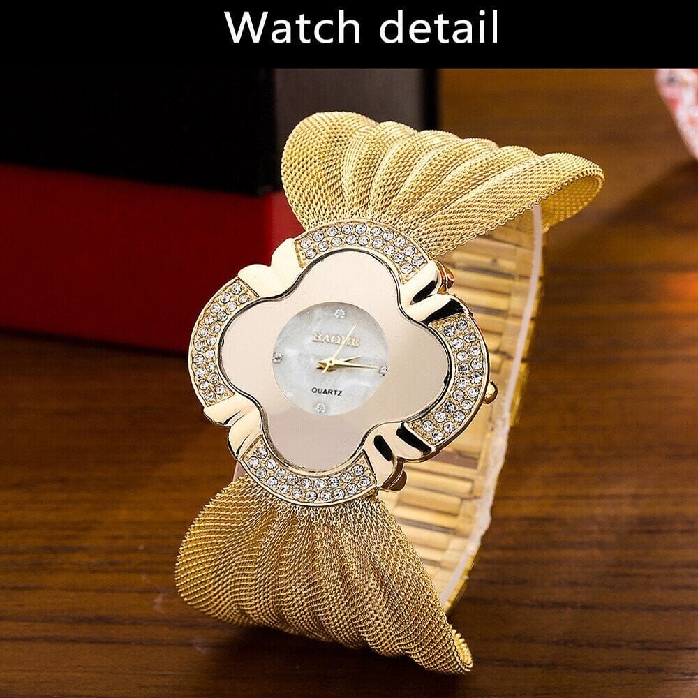 🦋Ceas de aur elegant cu fluture