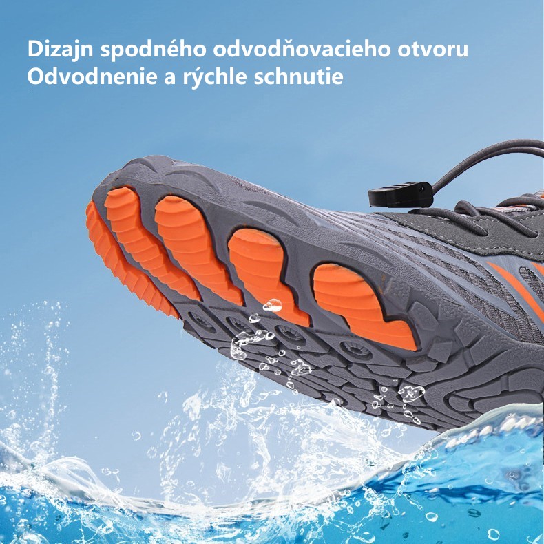 Vonkajšia rýchloschnúca obuv do vody
