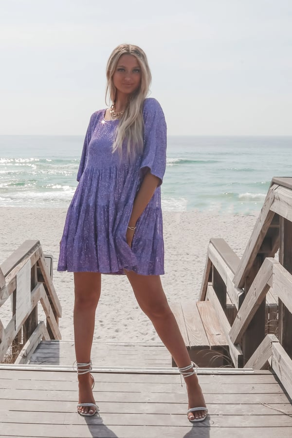 Last Day 75%-✨Sequin Baby Doll Dress Last Day 75%-✨Sequin Baby Doll Dress