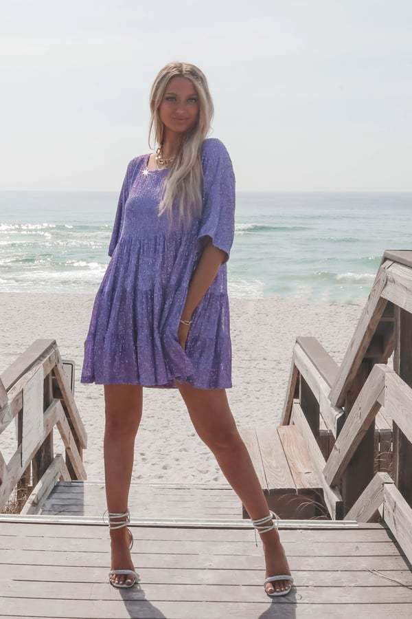 Last Day 75%-✨Sequin Baby Doll Dress Last Day 75%-✨Sequin Baby Doll Dress