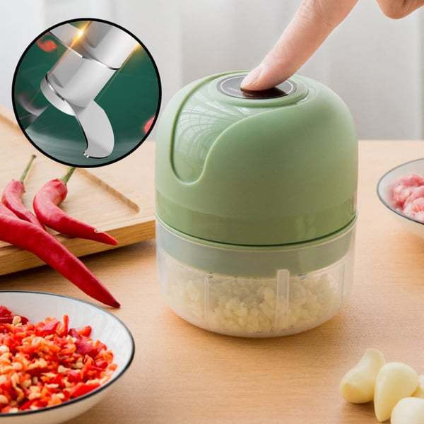 (🔥Hot Promotion 49% OFF)-USB Rechargebale Electric Electric Garlic Grinder