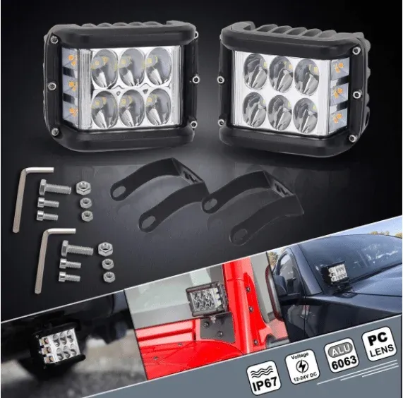⏰Last Day Promotion 50% OFF - Car Dual Sides LED Dual Color Light
