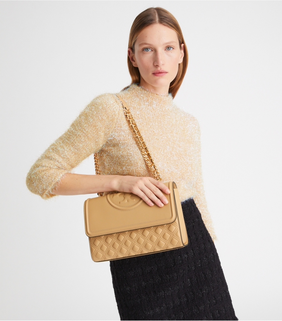 ✨TORYG BURCH👜GEANT DE UMĂR FLEMING 2 DIRECȚI