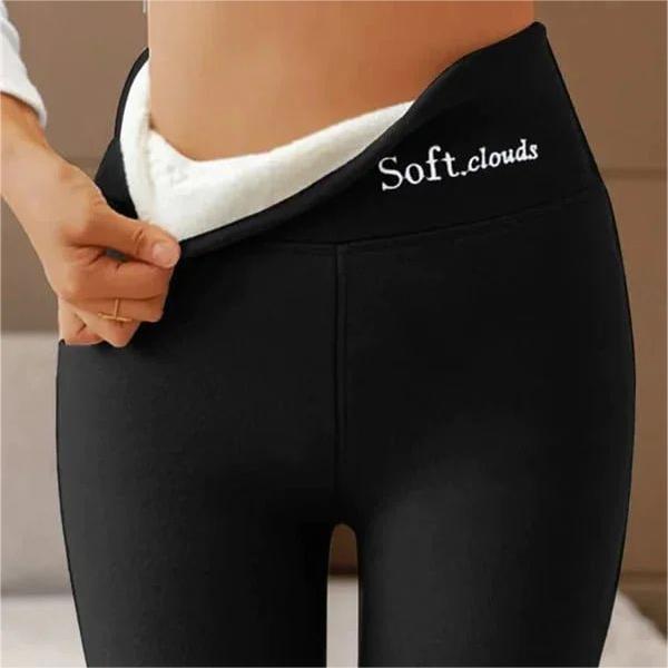 ✨ Pantaloni de iarnă de culoare uni, ușoare și calde