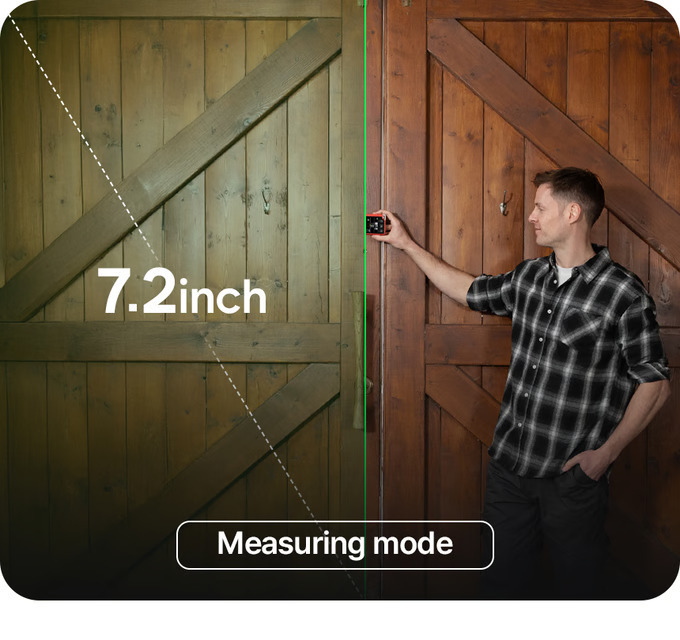 QUBE: Unghimetru digital 3 în 1, nivelator și telemetru