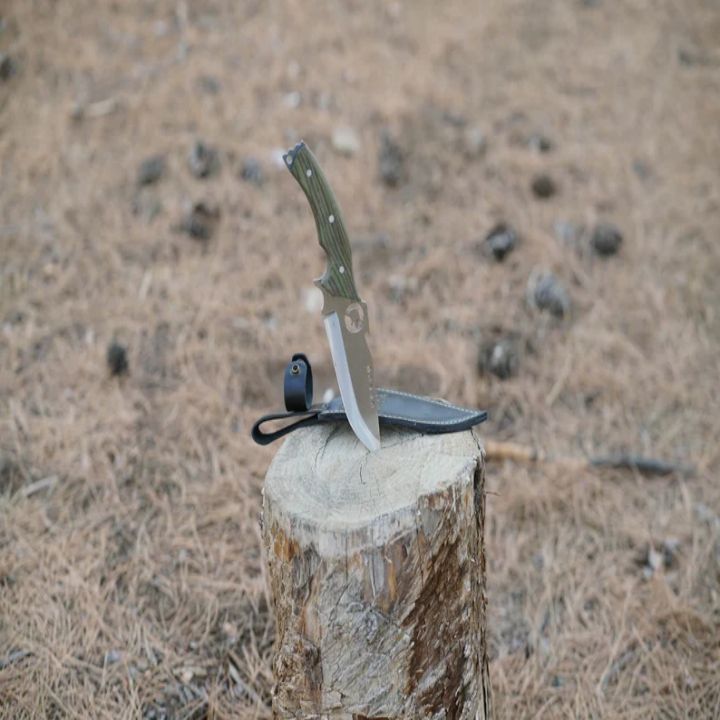 🔪Cadou de aniversare cuțit de vânătoare din oțel de înaltă calitate, cadou pentru iubit, cadou pentru mire