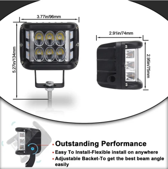 ⏰Last Day Promotion 50% OFF - Car Dual Sides LED Dual Color Light
