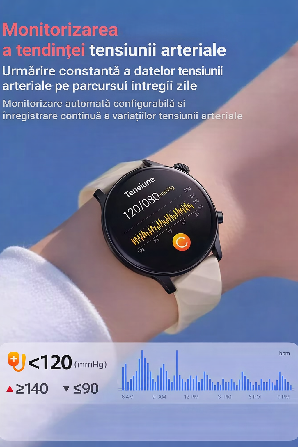 Ceas inteligent Casio pentru monitorizarea sănătății cu inteligență artificială ⌚️ Nouă actualizare pentru 2026! Măsurare inteligentă folosind ECG + fotopletismografie - monitorizarea glicemiei, a tensiunii arteriale și a nivelului de oxigen din sânge cu