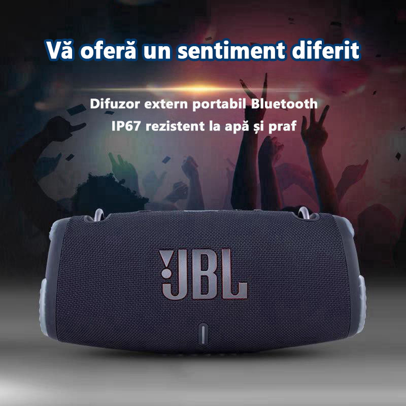 🔊JBL Boombox 3 Difuzor portabil cu streaming wireless Bluetooth, rezistent la praf și apă IP67