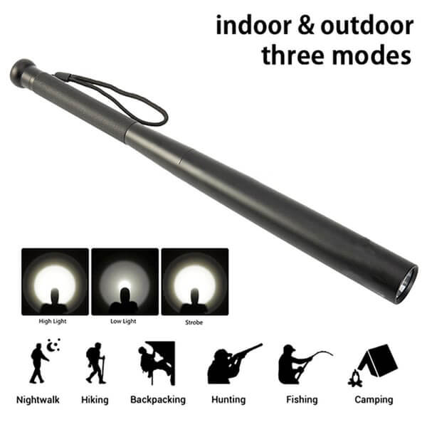 Bâtă de baseball Lanternă cu LED Lanternă din aliaj de aluminiu