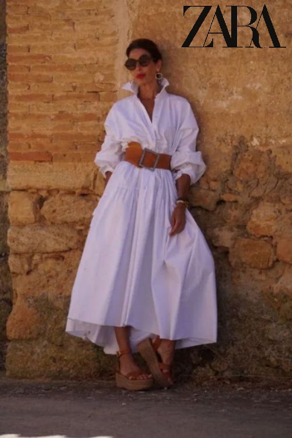 Rochie nou stil 👗 cel mai bine vândut ZARA 2024
