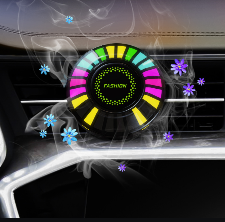 In-car Aromatherapy Rgb Atmosphere Light LED Magic Color Pickup Light 