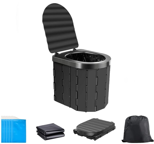 🚽Toaletă pliabilă mobilă convenabilă