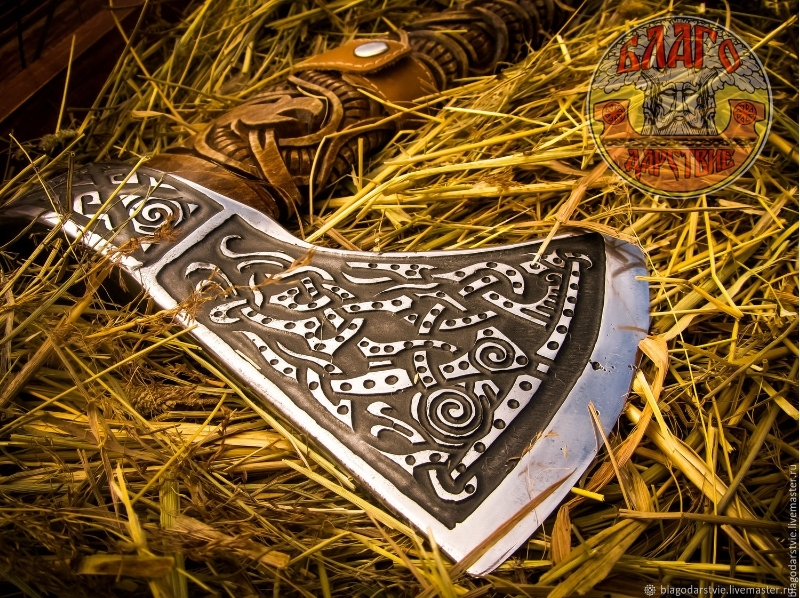 🔥Machado de aço carbono forjado à mão, machado de trabalho "MAMMEN"