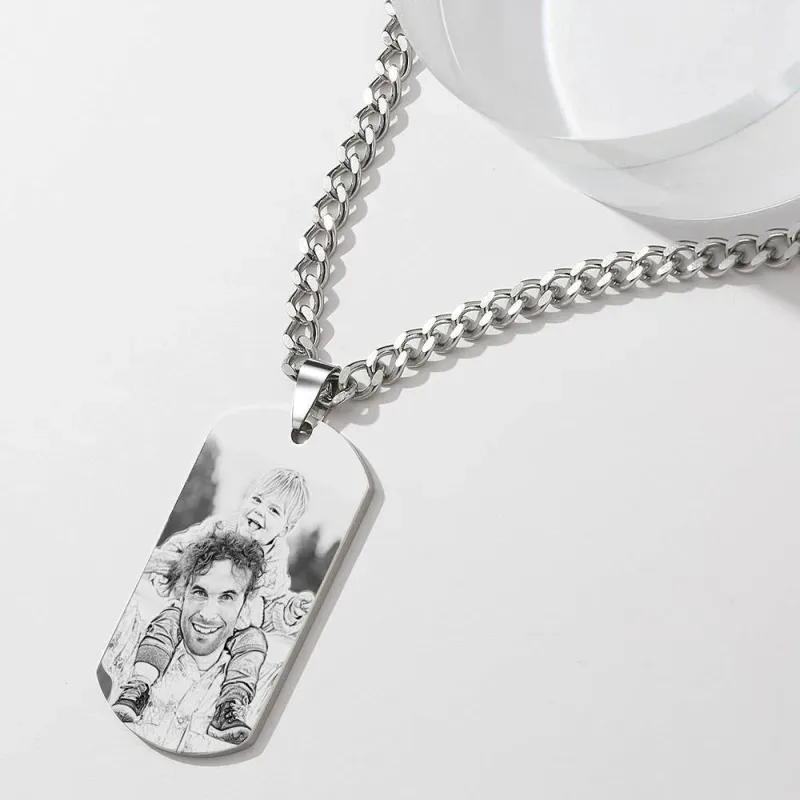 Colier Gravat Colier Foto Personalizat