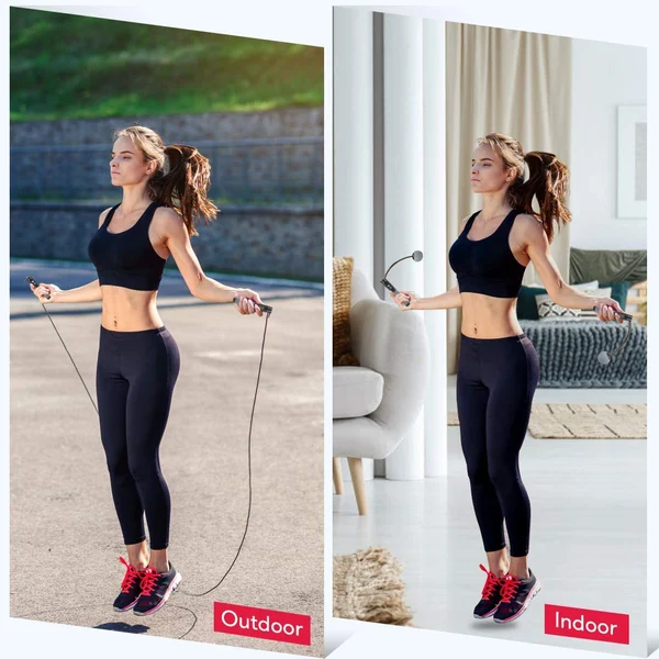 Cordless Jump Trainer - cel mai bun set pentru exerciții în interior și în aer liber
